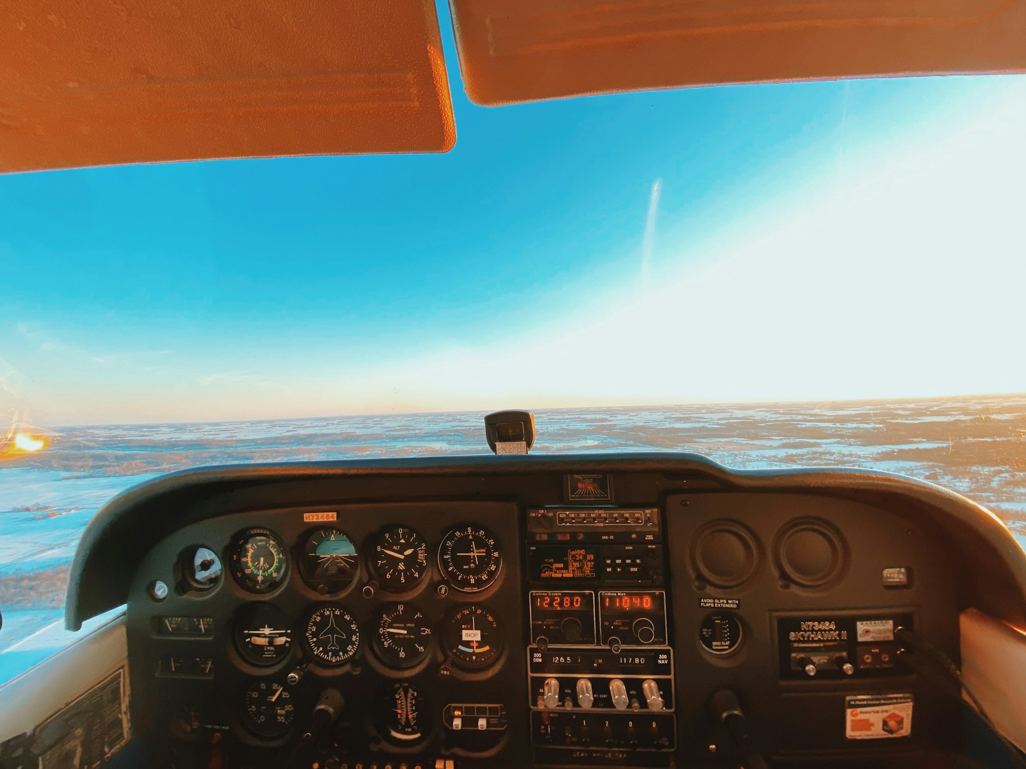 Ciel vu depuis le cockpit – votre plan de vol